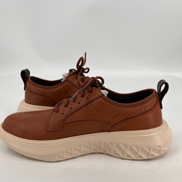 Cole Haan Zerogrand WFA Plaintoe Oxford British Tan Men\'s Size 9 Leather Lace Up main image 11